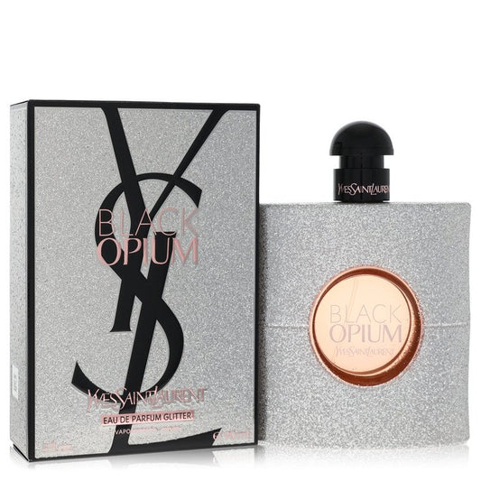Black Opium Glitter Eau De Parfum Spray By Yves Saint Laurent
